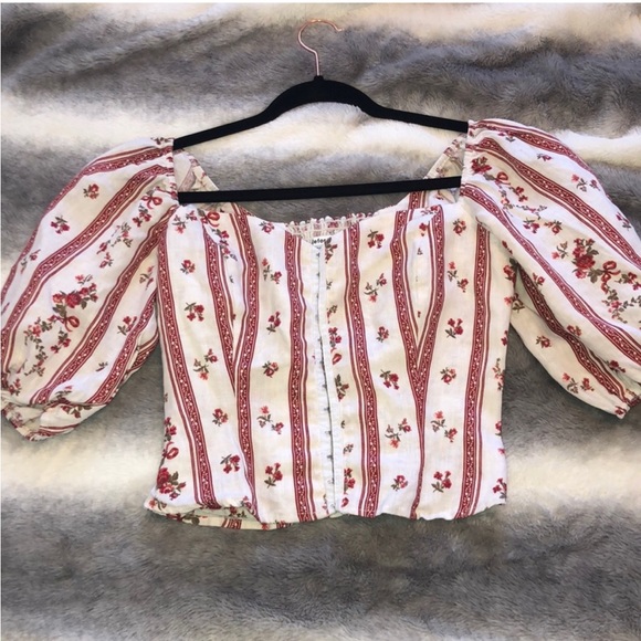 Reformation Romi Linen Top, Size 4 - SOLD OUT STYLE - Picture 3 of 5